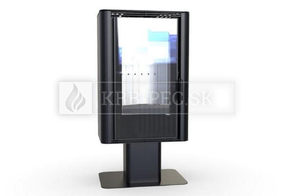 Defro Home SOLUM TOP krbové kachle s oceľovým povrhom krb-pec