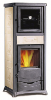 La Nordica TermoRossella teplovodné krbové kachle so smaltovanou rúrou krb-pec