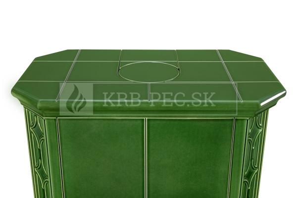 Romotop Gremio 4 moderné akumulačné krbové kachle krb-pec