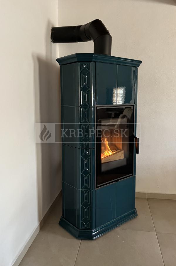 Romotop Gremio 4 moderné akumulačné krbové kachle krb-pec