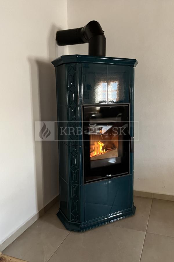 Romotop Gremio 4 moderné akumulačné krbové kachle krb-pec