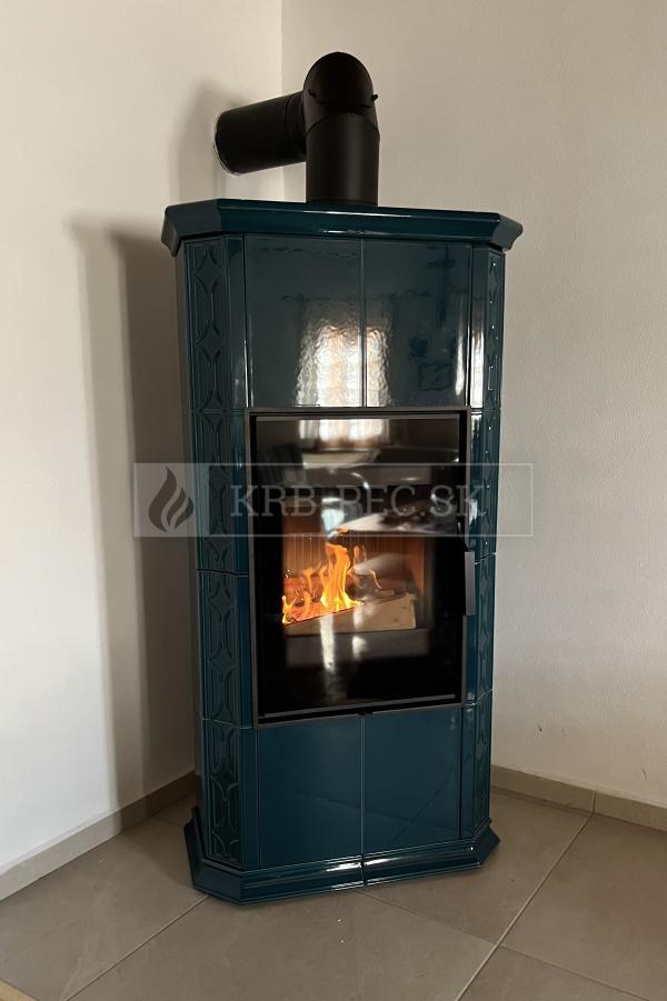 Romotop Gremio 4 moderné akumulačné krbové kachle krb-pec