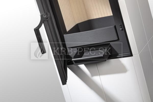 Romotop Gremio 5 moderné akumulačné krbové kachle krb-pec