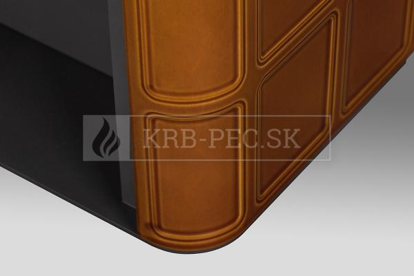 Romotop Siena N 02 novodobé celokeramické krbové kachle so šamotovými tvarovkami krb-pec