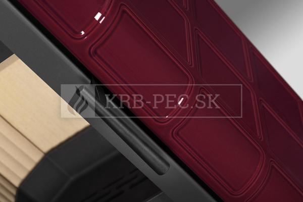 Romotop Siena N 02 novodobé celokeramické krbové kachle so šamotovými tvarovkami krb-pec