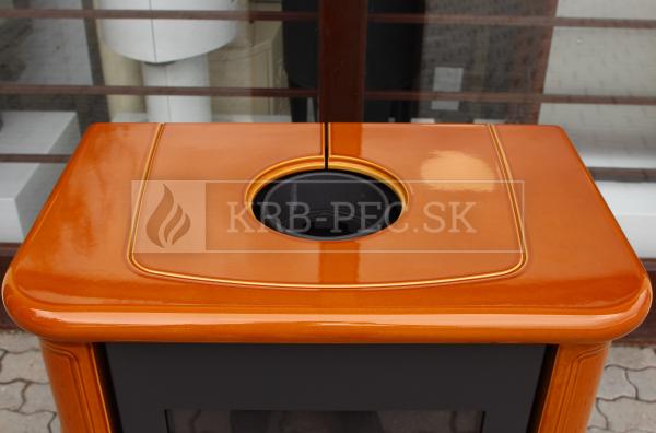 Romotop Siena N 02 novodobé celokeramické krbové kachle so šamotovými tvarovkami krb-pec