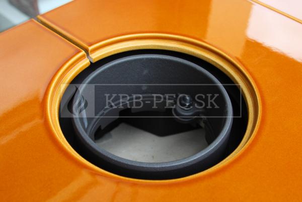 Romotop Siena N 02 novodobé celokeramické krbové kachle so šamotovými tvarovkami krb-pec