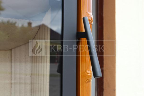 Romotop Siena N 02 novodobé celokeramické krbové kachle so šamotovými tvarovkami krb-pec