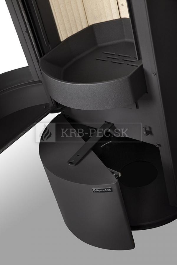 Romotop Luanco N 03 AKUM klasické akumulačné plechové krbové kachle krb-pec