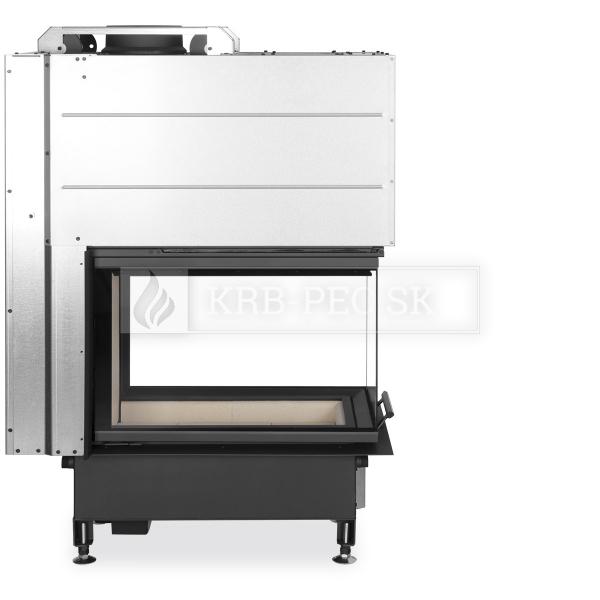 Romotop Heat U 3g L 50.52.50.21 trojstranná krbová vložka s výsuvnými dvierkami krb-pec