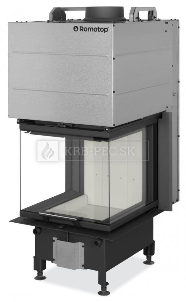 Romotop Heat U 3g L 50.52.50.21 trojstranná krbová vložka s výsuvnými dvierkami krb-pec