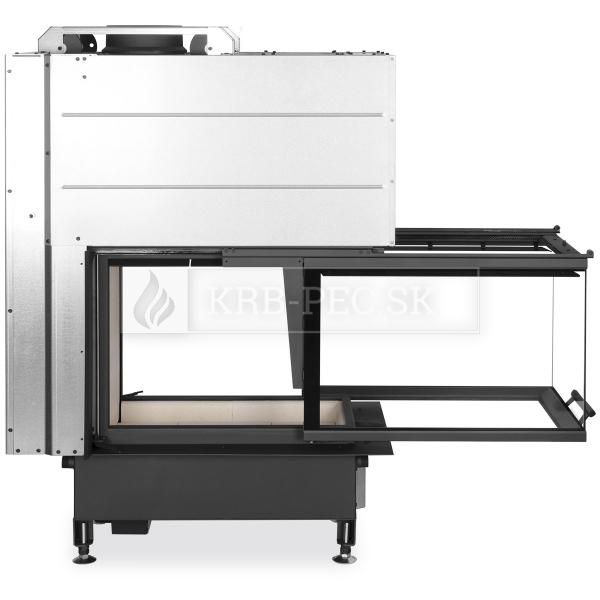 Romotop Heat U 3g L 50.52.50.21 trojstranná krbová vložka s výsuvnými dvierkami krb-pec