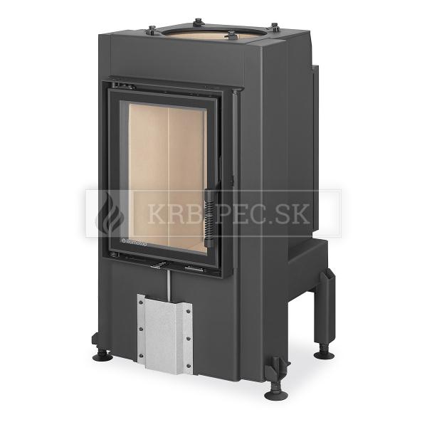 Romotop DYNAMIC B3G 38.50.01 pecová vložka so zadným prikladaním a šamotovými tvarovkami krb-pec