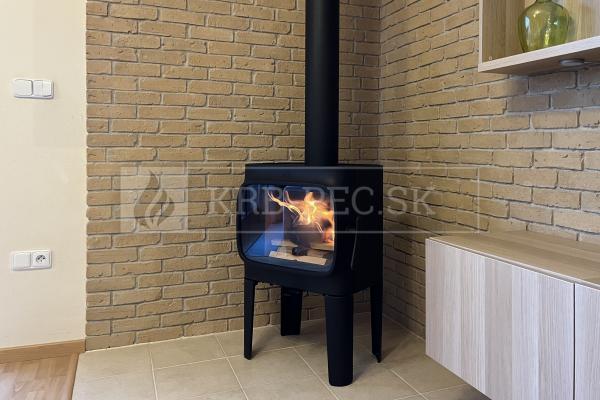 Jotul F 305 R LL dizajnové liatinové kachle s popolníkom krb-pec