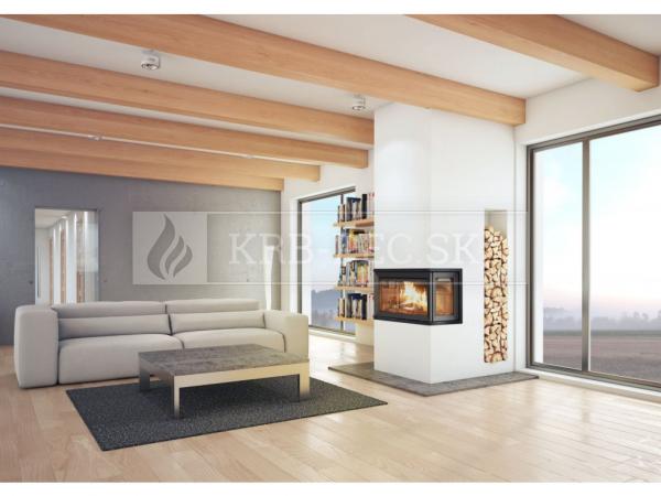 Jotul I 620 FRL BP liatinová krbová vložka s trojstranným presklením krb-pec