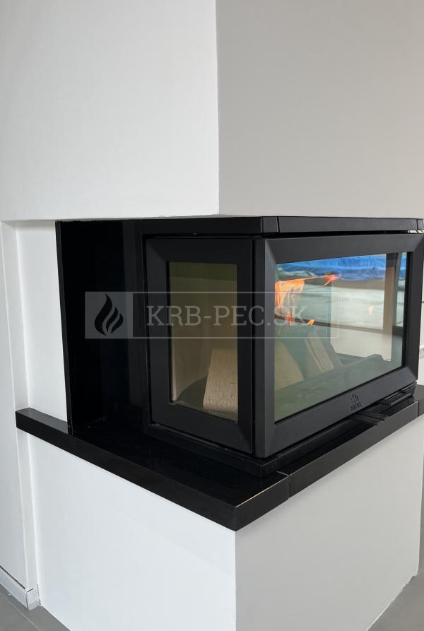 Jotul I 620 FRL BP liatinová krbová vložka s trojstranným presklením krb-pec