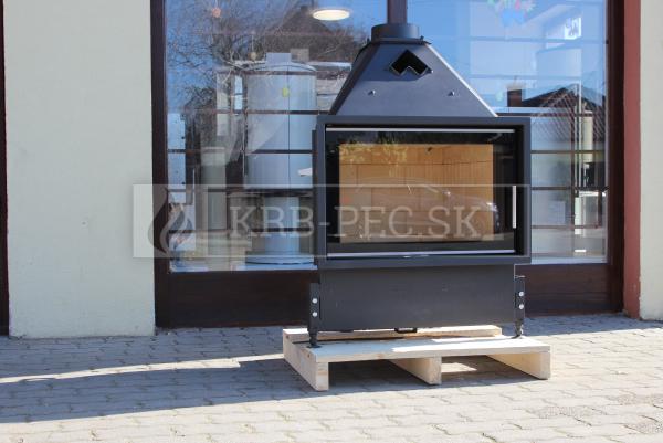 Kobok Chopok L 78 LD 780/510 SM, RAM 4S A, SO teplovzdušná oceľová krbová vložka krb-pec