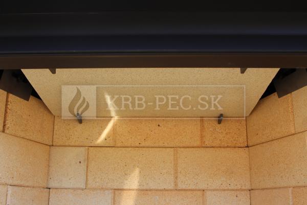 Kobok Chopok L 78 LD 780/510 SM, RAM 4S A, SO teplovzdušná oceľová krbová vložka krb-pec
