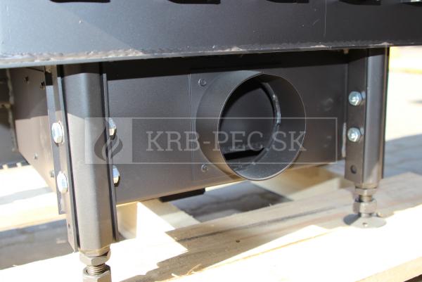 Kobok Chopok L 78 LD 780/510 SM, RAM 4S A, SO teplovzdušná oceľová krbová vložka krb-pec