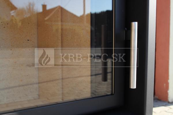 Kobok Kazeta L 60 LD 600/450 RAM 4S A teplovzdušná rovná krbová vložka s rámikom krb-pec