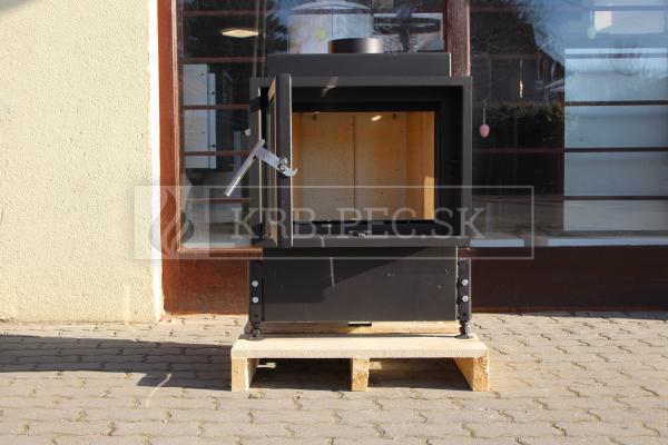 Kobok Kazeta L 60 LD 600/450 RAM 4S A teplovzdušná rovná krbová vložka s rámikom krb-pec