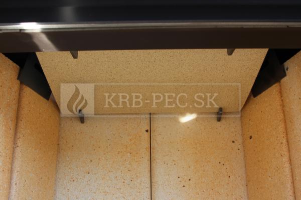 Kobok Kazeta L 60 LD 600/450 RAM 4S A teplovzdušná rovná krbová vložka s rámikom krb-pec