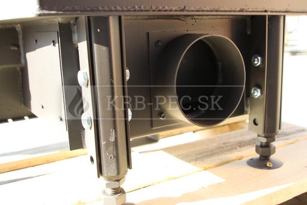 Kobok Kazeta L 60 LD 600/450 RAM 4S A teplovzdušná rovná krbová vložka s rámikom krb-pec