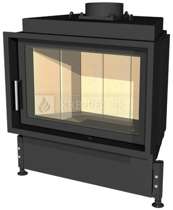 Kobok Kazeta L 73 LD 730/510 SM, RAM 4S A rovný krb so šamotovými tvarovkami krb-pec