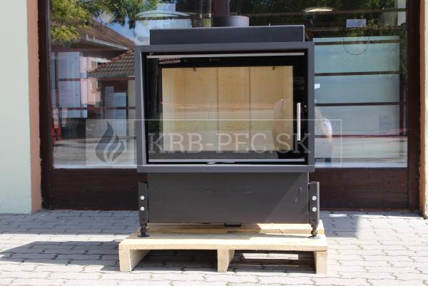 Kobok Kazeta L 73 LD 730/510 SM, RAM 4S A rovný krb so šamotovými tvarovkami krb-pec