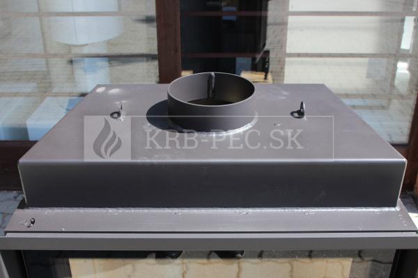 Kobok Kazeta L 73 LD 730/510 SM, RAM 4S A rovný krb so šamotovými tvarovkami krb-pec