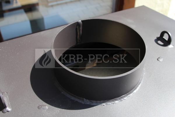 Kobok Kazeta L 73 LD 730/510 SM, RAM 4S A rovný krb so šamotovými tvarovkami krb-pec