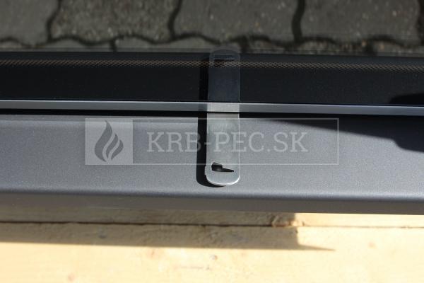 Kobok Kazeta L 73 LD 730/510 SM, RAM 4S A rovný krb so šamotovými tvarovkami krb-pec