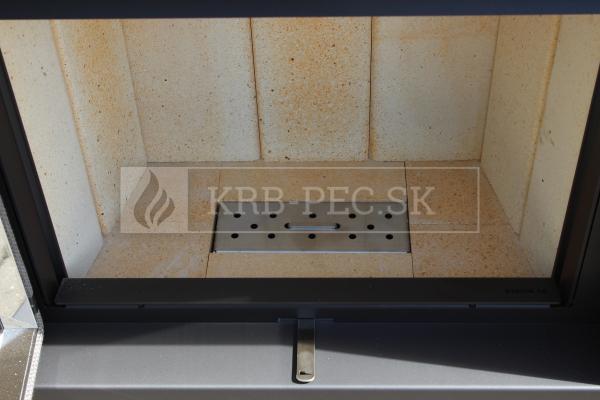 Kobok Kazeta L 73 LD 730/510 SM, RAM 4S A rovný krb so šamotovými tvarovkami krb-pec
