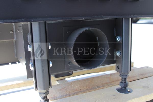 Kobok Kazeta L 73 LD 730/510 SM, RAM 4S A rovný krb so šamotovými tvarovkami krb-pec