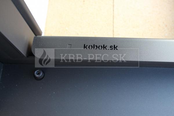 Kobok Chopok R90 67 LD 670/510-S/450 L RAM 4S A teplovzdušná ľavá oceľová krbová vložka krb-pec