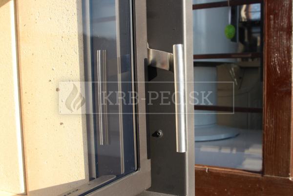 Kobok Chopok R90 73 LD 730/510-S/450 P RAM 4S A teplovzdušná pravá rohová krbová vložka krb-pec