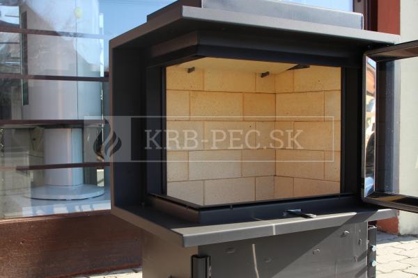 Kobok Kazeta R90 67 LD 670/510-S/450 L RAM 4S A, SO kvalitná oceľová rohová krbová vložka krb-pec