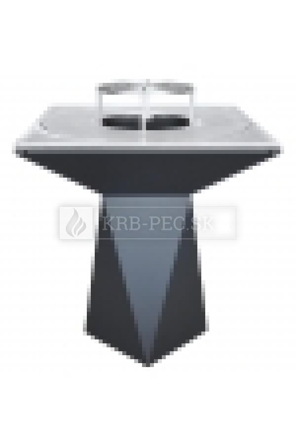 Záhradný gril Artiss G1 grafit s funkčnosťou a profesionalitou krb-pec