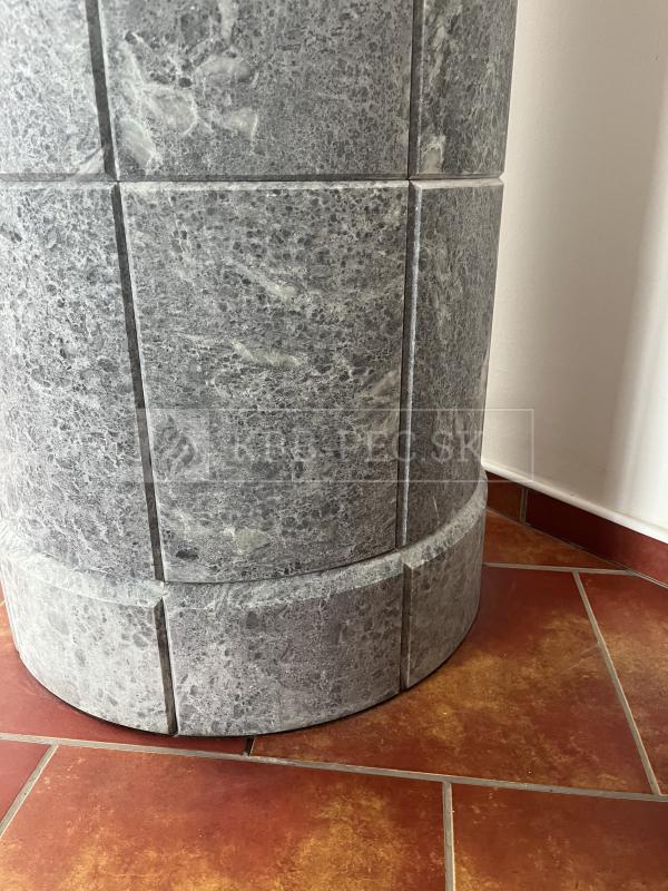 Norsk Kleber Babina 5 akumulačné krbové kachle s mastencovým obložením krb-pec