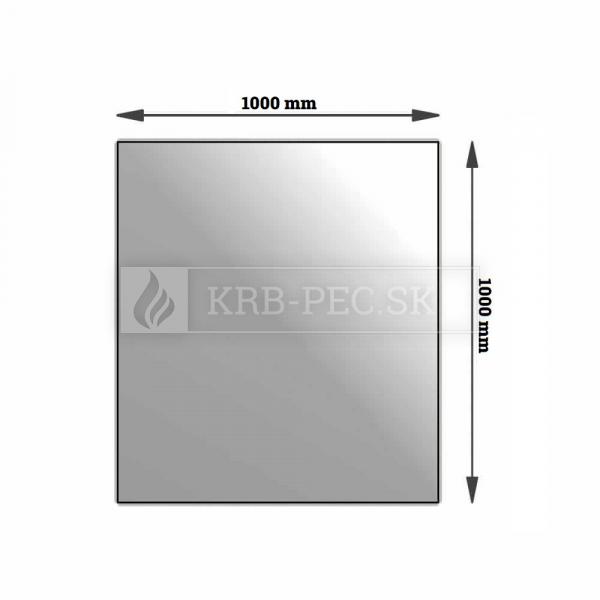 Žulová podložka 1000x1000 mm štvorec krb-pec