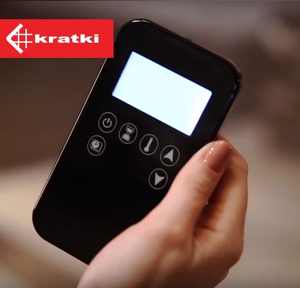Kratki KOZA AB GAS diaľkové ovládanie krb-pec