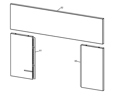 Regency I3100 bočné oplechovanie krb-pec